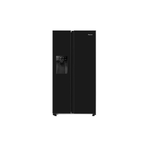 Fridgemaster MS91500IEB American Fridge Freezer - Black