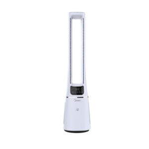 Smart Air by Midea White Bladeless Tower Fan